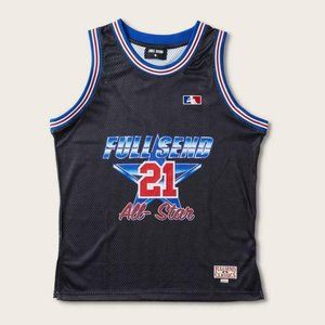 Full Send XL Basketball Jersey Nelk 2021 May Drop All Star Party College NEW